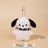 Spiky Punk Puppy Plush Charm
