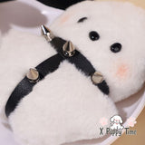 Spiky Punk Puppy Plush Charm