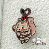 Hang-In-There Squirrel Enamel Pin