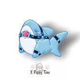Bound Baby Shark Enamel Pin