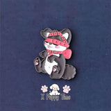 Good Wolfy Enamel Pin