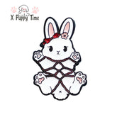 Surrender Tangled Bunny Enamel Pin