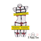 Bow-Harness Doll Enamel Pin