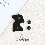 Tied-Up Devil Lamb Enamel Pin