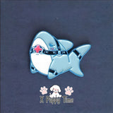 Bound Baby Shark Enamel Pin