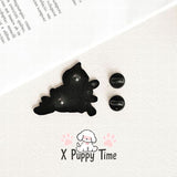 Leashed Play-Bite Kitty Enamel Pin