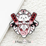 Pray-for-Mercy Bunny Enamel Pin