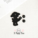 Spanky Devil Lamb Enamel Pin