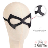 Playful Cat Noir Leather Mask
