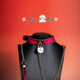 Heat-Reactive Cherry Blossom Collar