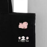 Chunky Slacker Piggy Enamel Pin