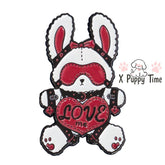 Love Me Bunny Enamel Pin