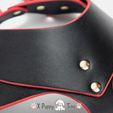 Playful Leather Bunny Ears Mask