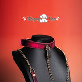 Heat-Reactive Cherry Blossom Collar