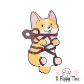 Cutie Corgi Enamel Pin