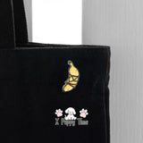 Naughty Banana Enamel Pin