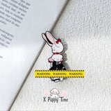 Hug-Me Bunny Enamel Pin
