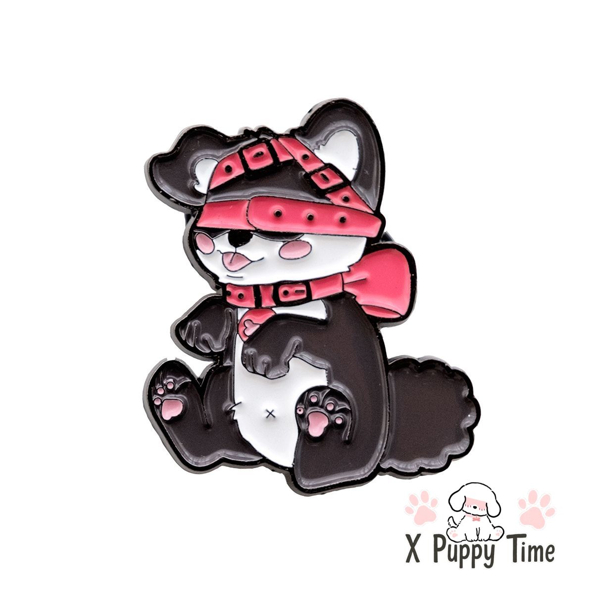 Good Wolfy Enamel Pin