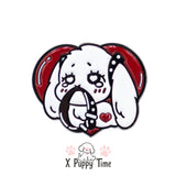 Crybaby Lop Bunny Enamel Pin