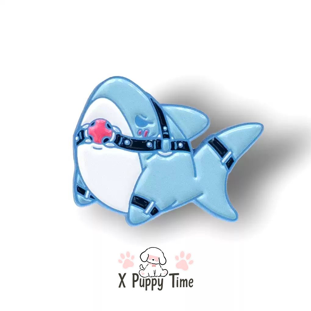 Bound Baby Shark Enamel Pin