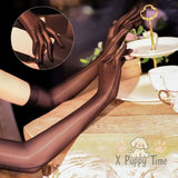 Silky Obsession Long Gloves – Touch & Tease Edition