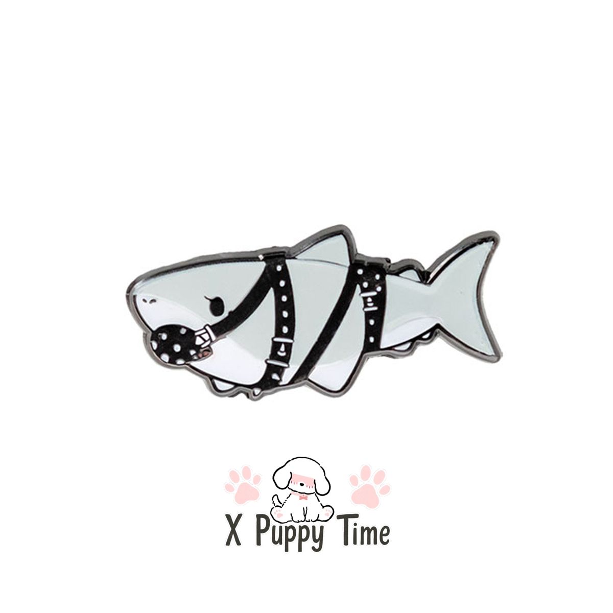 Kinky Sharky Enamel Pin