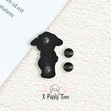 Gagged Devil Lamb Enamel Pin