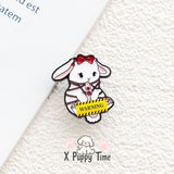 Good Girl Bunny Enamel Pin