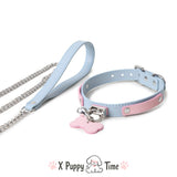 Pastel Puppy Collar with Bell Charm