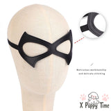 Playful Cat Noir Leather Mask