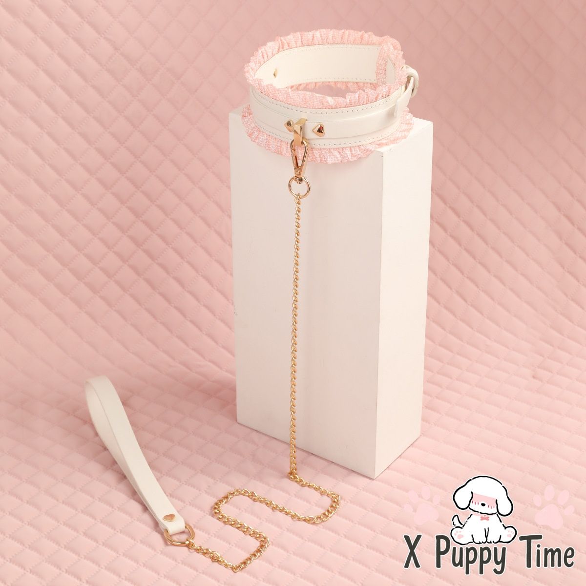 Pink Ruffle Puppy Play Deluxe Set