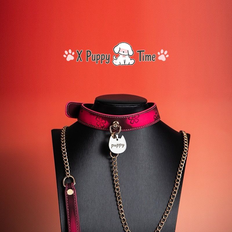 Heat-Reactive Cherry Blossom Collar