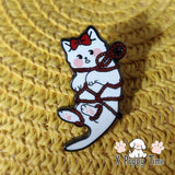 Tied-Up Soft Kitty Enamel Pin