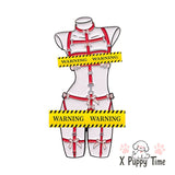 Bow-Harness Doll Enamel Pin