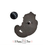 Lovely Bound Gecko Enamel Pin