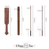 Vintage Walnut Discipline Paddle Collection