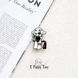 Whipping Devil Lamb Enamel Pin