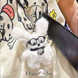 Nerdy Puppy Plush Charm