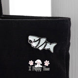 Kinky Sharky Enamel Pin