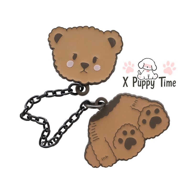 Zombie Teddy Enamel Pin