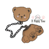 Zombie Teddy Enamel Pin