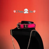 Heat-Reactive Cherry Blossom Collar