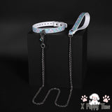 Mermaid Scales Choker with Tail Charm