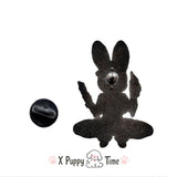 Hot Mess Bunny Enamel Pin