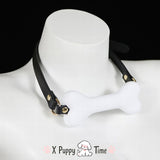 Puppy Bone Silicone Gag Choker