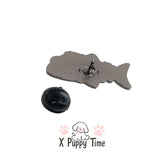 Kinky Sharky Enamel Pin