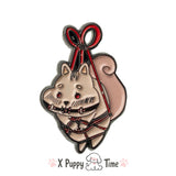 Hang-In-There Squirrel Enamel Pin